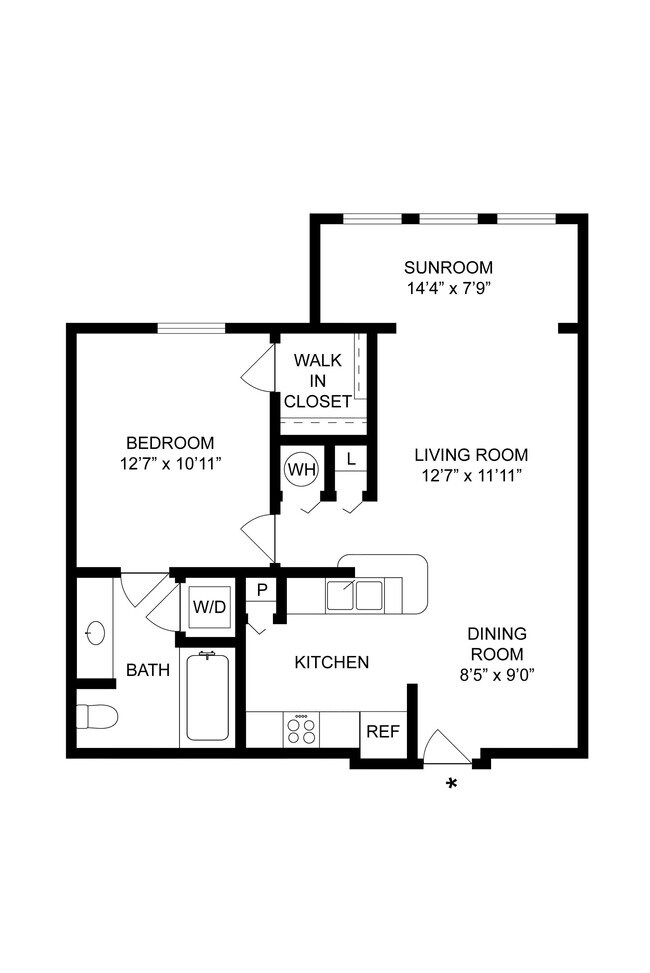 Cove w/ Sunroom 321 floor plan